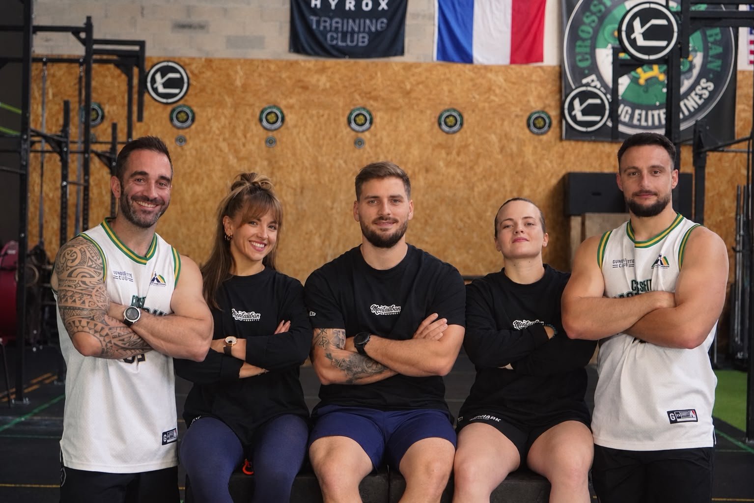 L'équipe des coachs de CrossFit Montauban